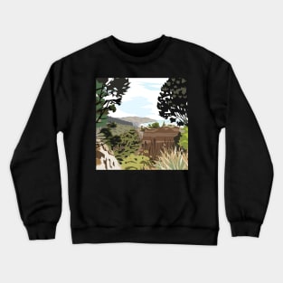 Gore Bay, NZ by Ira Mitchell-Kirk Crewneck Sweatshirt